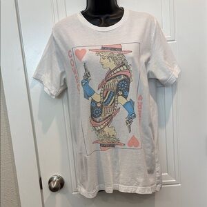 Mangosteen Cowboy Killer cream Cotton T-Shirt